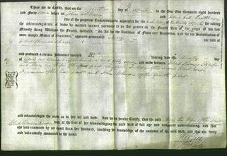 Deed by Married Women - Mary Sharpe-Original Ancestry