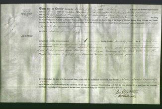 Deed by Married Women - Mary Isabel Land Viscountess Downe-Original Ancestry