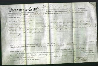 Deed by Married Women - Elizabeth Watts-Original Ancestry