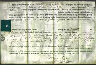 Deed by Married Women - Ann Bycroft-Original Ancestry