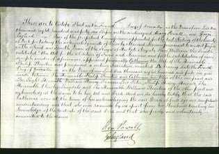 Deed by Married Women - Catherine Stornton-Original Ancestry