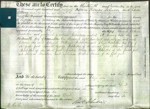 Deed by Married Women - Eliza Batchellor-Original Ancestry