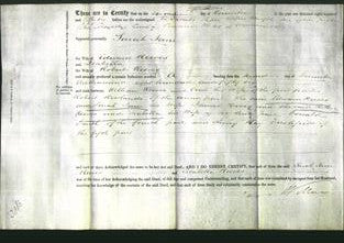 Deed by Married Women - Sarah Jane Reeves, Isabella Reeves-Original Ancestry