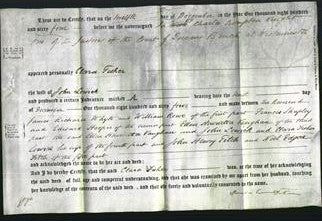 Deed by Married Women - Clara Fisher Lowick-Original Ancestry