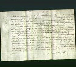 Deed by Married Women - Elizabeth Allen, Lucy Moyse-Original Ancestry