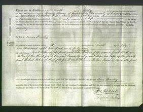 Deed by Married Women - Ann Stoneley-Original Ancestry