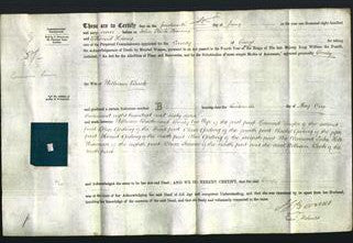 Deed by Married Women - Emily Buck-Original Ancestry