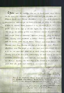 Deed by Married Women - Mary Ramsay-Original Ancestry