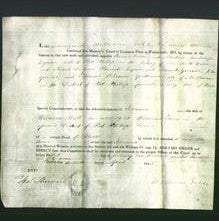 Appointment of Special Commissioners - James Croke, Alastair Mackenzie, James Denham Pinnock, Samuel Gwiner, John Gwiner and Thomas Wilsmore-Original Ancestry