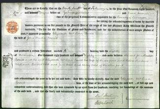 Deed by Married Women - Elizabeth McLean Porritt-Original Ancestry