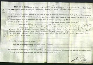 Deed by Married Women - Annie Cox-Original Ancestry