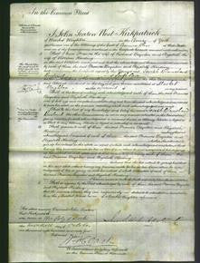 Court of Common Pleas - Frances Boynton and Elizabeth Harding-Original Ancestry