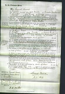 Court of Common Pleas - Rebecca Main and Sarah Burton-Original Ancestry