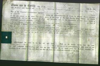 Deed by Married Women - Alicia Mary Sheldon-Original Ancestry