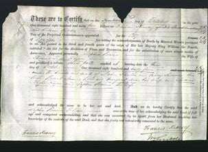 Deed by Married Women - Sophia Rosina Flynn-Original Ancestry