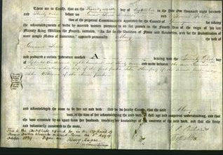Deed by Married Women - Mary Lewis-Original Ancestry