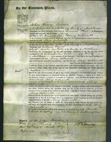 Court of Common Pleas - Mary Ashworth-Original Ancestry