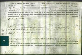 Deed by Married Women - Elizabeth Norton-Original Ancestry