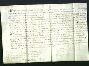 Deed by Married Women - Sophia Barton-Original Ancestry