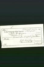 Wakefield, Massachusetts Payment Voucher - John H Garvin