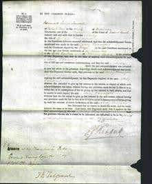 Court of Common Pleas - Mary King Frumper-Original Ancestry