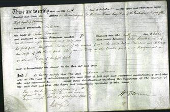 Deed by Married Women - Rebecca Pearson-Original Ancestry