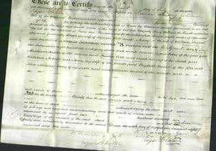 Deed by Married Women - Sarah Poole and Mary Arkcoll-Original Ancestry