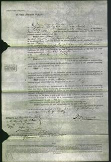 Court of Common Pleas - Mary Bradbury-Original Ancestry