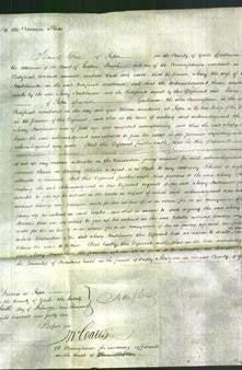 Court of Common Pleas - Mary Hutchinson-Original Ancestry