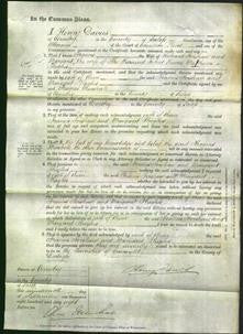 Court of Common Pleas - Frances Forshaw and Margaret Hughes-Original Ancestry