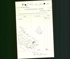 Bank Letterhead - Curwensville Bank