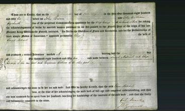 Deed by Married Women - Eliza Mitchell-Original Ancestry
