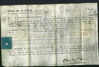 Deed by Married Women - Anne Elizabeth Oatway-Original Ancestry
