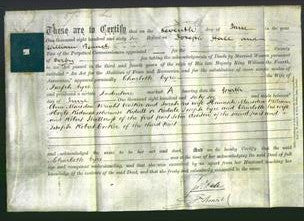 Deed by Married Women - Charlotte Eyre-Original Ancestry