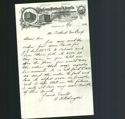 Letterhead - Van Camp Hardware & Iron Co.