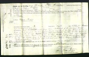 Deed by Married Women - Sarah Morgan-Original Ancestry