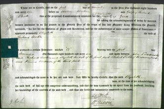 Deed by Married Women - Elizabeth Norton-Original Ancestry