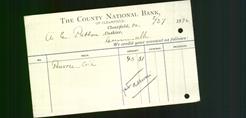 Bank Letterhead - County National Bank of Clearfield