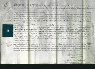 Deed by Married Women - Elizabeth Larkin and Charlotte Davies-Original Ancestry