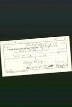 Wakefield, Massachusetts Payment Voucher - John F Farnham
