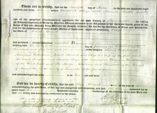 Deed by Married Women - Eliza Merrick-Original Ancestry