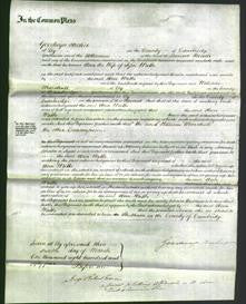 Court of Common Pleas - Ann Watts-Original Ancestry