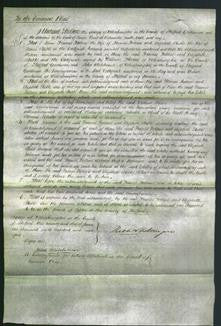 Court of Common Pleas - Frances Follows and Elizabeth Stubbs-Original Ancestry