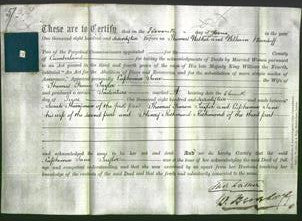 Deed by Married Women - Euphemia Jane Taylor-Original Ancestry