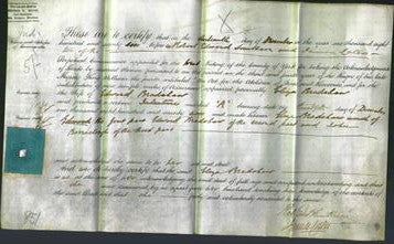Deed by Married Women - Eliza Bradshaw-Original Ancestry
