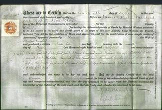 Deed by Married Women - Miriam Cornford-Original Ancestry