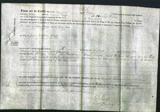 Deed by Married Women - Elizabeth Jones and Jane Fish-Original Ancestry