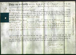 Deed by Married Women - Elizabeth Ann Jenkins-Original Ancestry