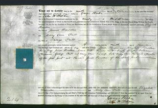 Deed by Married Women - Elizabeth Housden, Mary Ann Cribb-Original Ancestry