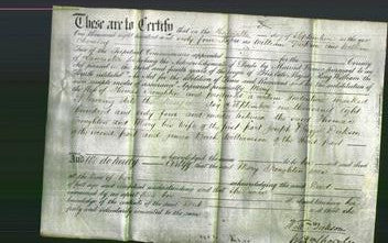 Deed by Married Women - Mary Troughton-Original Ancestry
